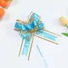Nuevo Transfronterizo Mediano 30 Phnom Penh Hilo de Nieve Lazo Cepillado Flor de Mano Festiva Regalo de Navidad Flor Cepillada Decorativa