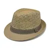 Sombrero de Sol con Estampado de Coco para Vacaciones de Primavera y Verano Protección Solar Sombrero de Sol para Hombre Sombrero de Paja Sombrero Jazz para Mujer Sombrero de Playa para Pareja