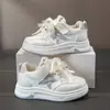 Nuevos Zapatos de Princesa para Niñas Primavera y Otoño 2026, Tenis de Moda para Niños, Zapatos Casuales de Dibujos Animados Estilo Coreano para Estudiantes, Zapatos Deportivos para Niñas