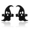 Nuevos aretes de tuerca de fantasma de acero inoxidable europeos y americanos para mujer, amigas, joyería para la oreja al por mayor, regalo de Halloween