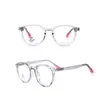 Gafas infantiles anti luz azul sin graduación material TR90 para niños de 4 a 10 años marco para lentes de miopía infantil protección sin graduación