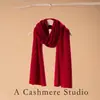 Cachemira, suave y cómodo, grueso, cálido, tejido, color liso, simple, largo, nuevo bufanda de otoño/invierno, moderno, adecuado para el trabajo, para mujeres