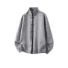 Nuevos suéteres de punto para otoño e invierno para hombres y parejas, chaqueta cárdigan con cuello medio alto abotonada estilo 'old money', venta al por mayor de fábrica transfronteriza