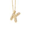 Joyería de Venta Caliente Transfronteriza Colgantes de 26 Letras Inglesas Cobre Incrustado con Circonita Collar de Letras Hip-Hop Accesorios de Yiwu Colgante