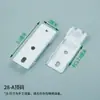Clips de Montaje para Barra de Persianas de Aluminio, Clips Suaves para Fijación de Cortinas, Clips de Pared Montados en Techo, Soportes de Clip para Persianas Enrollables, Soportes Montados Lateralmente