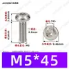 Tornillos Autorroscantes de Cabeza Plana con Rosca Triangular, M2~M6, Estándar Alemán Din7500, Chapado en Zinc Blanco, Tornillos Autorroscantes Pequeños