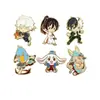 Broches Metálicos Bidimensionales Personalizados, Insignias de Merchandising de Anime Personalizadas, Broches de Mariposa, Insignias de Esmalte de Dibujos Animados