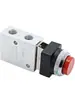 Válvula Mecánica Válvula de Aire Manual Interruptor Neumático de Dos Posiciones y Tres Vías Control de Aire por Botón JM-05/06A/07 Carrera de Botón Válvula de Control Direccional
