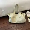 Bolsa de Tote Popular Transfronteriza Bolsa Grande de Gran Capacidad Retro para Mujer 2026 Nueva Bolsa de Tote Simple Versátil para Viaje Diario Bolso de Hombro