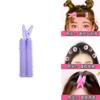Artefato fofo para cabelo clipe testa clipe de cabelo sem costura clipe de franja clipe preguiçoso para raiz de cabelo clipe fixo para cabelo de cabeça cocar