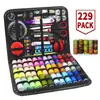 Venta Caliente Transfronteriza Set Portátil de Herramientas de Costura para el Hogar Caja de Agujas e Hilo Set de Hilos de Coser Kit de Agujas e Hilos