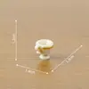 Micro-Paisagem Criativa Série de Conjunto de Chá Estilo Europeu Retrô Acessórios de Decoração DIY Casa de Bonecas Mini Enfeites de Mesa