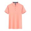 Polo de seda cristal spandex de secado rápido ropa corporativa solapa personalizada publicidad camisa cultural overol logotipo estampado ropa de trabajo