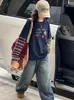 Conjunto de Niña Otoño 2026 Nuevo Estilo: Conjunto de Sudadera y Jeans Falsos de Dos Piezas para Niñas, Conjunto de Dos Piezas Estilo Coreano de Ropa de Trabajo para Estudiantes de Secundaria