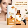 Sérum para Olhos com Mel: Cuidado suave e hidratante, massageia a pele ao redor dos olhos, fornece uma essência de cuidado diário fresca e confortável