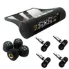 Sistema de Monitoreo de Presión de Neumáticos Solar Inalámbrico T2 Automotriz Tpms Monitor de Presión de Neumáticos Externo de Alta Precisión para Automóviles