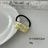 Pinza para el Cabello de Moda con Encaje, Accesorio para el Cuidado del Cabello, Moño Dorado y Adorno para el Cabello con Cinta