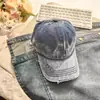 Gorra de Béisbol de Mezclilla Lavada de Alta Calidad 2026 para Hombres y Mujeres, Moda de Primavera y Verano, Visera Solar, Gorra Diaria Degradada