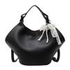 Bolso Canasta de Verduras Elegante de Gama Alta para Mujer 2025 Nuevo Diseño de Nicho Bolso Bandolera Tipo Cubeta Estilo Extranjero Bolso de Hombro Único Cruzado