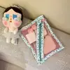 Eres una bolsa de almacenamiento de estilo japonés, de alto valor estético, duradera y versátil, linda y portátil para guardar documentos y labial al salir