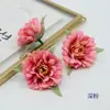 Simulación de Flor de Peonía Mori Bolsa de Materiales Hechos a Mano DIY Flor Artificial Tocado Étnico Xunpu Pasador Flor Producción
