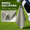 Toalla de golf magnética transfronteriza, textura de gofre, secado rápido, absorbente, con mosquetón, toalla colgante para bolsa de golf al aire libre