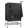 Cubierta para Jaula de Pájaros para Exteriores de Venta Caliente Transfronteriza Tela Oxford 210D Recubierta de Plata Impermeable a Prueba de Polvo Cubierta Protectora contra el Sol Venta al por Mayor de Fábrica