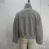 Jaqueta Bomber Xadrez Elegante Versátil Feminina Nova Moda Europeia e Americana Transfronteiriça 2026 3046210