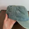 Sombrero Ecuestre de Copa Plana para Mujer, Gorra Militar de Ala Corta, Lavado Vintage con Pedrería y Estrellas, Estilo Dulce-Cool de Nicho, Look Sin Maquillaje, Versátil para Ir de Compras y Uso Casual
