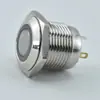 Interruptor Autorestableciente Loniu de Cabeza Plana con Anillo de 16 mm con Fuente de Alimentación Luz Talismán Modificación de Coche Autocierre Restablecimiento