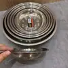 Vendas diretas de fábrica Zhao Sheng 05 Bacia Profunda 08 tigela de sopa bacia profunda com pratos pratos para vaso louça de aço inoxidável pratos pauzinhos