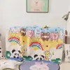 Edredom Infantil de Verão Fresco de Algodão Lavado Jardim de Infância Edredom para Ar Condicionado Soneca de Bebê Solteiro Desenho Animado Fino Verão Lavável à Máquina
