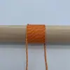 Em estoque corda de poliéster 2mm com núcleo torcido, corda de guarda-chuva mesclada, puxador de bolsa, tecelagem manual, corda para pendurar DIY, decoração de cauda de puxar à prova de vento, pingente de gota