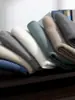 Suéter de cachemira para hombre con cuello alto, 100% cachemira pura, nuevo suéter base de punto pullover de manga larga para otoño e invierno
