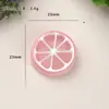 Accesorios de Resina DIY de Dibujos Animados, Pinzas para el Cabello de Rodaja de Naranja Multicolor, Dijes para Fundas de Teléfono, Hebillas de Zapatos, Colgantes para Llaveros, Artículos Decorativos