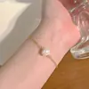 2025 Nuevo Pulsera de Plata 925 Simple Elegante Apilable Doble Capa Lujo Accesible Diseño de Nicho Pulsera de Ins Pulsera Al Por Mayor