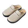 2025 Explosivas Zapatillas Dulces de Verano Transpirables para Mujer para Usar Afuera Suela Gruesa Estilo Occidental Súper Suaves Antideslizantes para Playa Moda Zapatillas Baotou