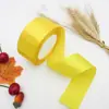 Fita de cetim de 4cm, fita vermelha colorida, fita para DIY, material de rosa, decoração de seda, embalagem de presente para bolo atacado