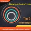 Diâmetro do fio 1,9 mm anel o de borracha anel o de nitrila anel de silicone anel o de borracha fluorada anel de borracha anel o