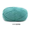 Hilo de Algodón de Leche de 4 Hebras para Bebé para Tejer Bufanda a Mano, Ovillo de Hilo Medio Grueso, Manta, Hilo para Crochet DIY, Kit de Materiales para Tejer Hecho a Mano