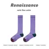 Calcetines Deportivos de Micro-Presión Renaissance para Pantorrilla para Correr, Cuerda para Saltar, Adelgazar Piernas, Fitness, Yoga y Calcetines de Compresión Muscular