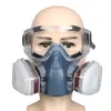 Máscara de Gas 7502 para Pintura en Aerosol, Pesticidas, Químicos y Protección contra Formaldehído, Modelo Idéntico Máscara Protectora, Venta Directa de Fabricantes Transfronterizos