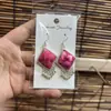 Pendientes de Pieza Bordada Vintage Bordados a Mano de Estilo Étnico de Moda, Colgantes de Oreja Pequeños Cortos con Borlas, Joyería de Plata Miao de Yunnan para Mujeres