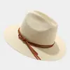 Sombrero de Paja Estilo Panamá Retro Francés para Mujer, Decoración Sencilla con Cinta de Verano, Sombrero de Sol Casual para Exteriores, Vacaciones en la Playa
