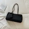 2026 Estilo Coreano Ins Color Sólido Nylon Bolso Tote Personalidad Simple Para Viajar Gran Capacidad Elegante Bolso de Hombro Único Bajo el Brazo Moderno