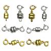 Hebilla Magnética Luminosa de 5 Colores con Forma de Corazón con Doble Hebilla de Langosta Transfronteriza Accesorios para Joyería de Collares y Pulseras Hebilla de Conexión