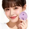Esponja de Cushion Mate Serie Uva No Absorbe el Polvo, Aplica el Maquillaje Uniformemente, Uso Seco y Húmedo, Polvo Suelto Iluminador, Retoque, Compacto y Portátil, Doble Uso