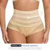 Calças Europeias e Americanas Modeladoras de Cintura Alta com Controle de Barriga para Mulheres Pós-Parto Respiráveis Tanga Modeladora Calças Modeladoras