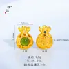 Acessórios Dourado Areia de Conservação Forte da Cor Joias DIY Ouro Antigo Rosa Contas Espaçadoras Pequenas Pulseira de Contas Soltas Corda de Mão Trançada com Contas