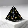 Obsidiana Copo de Nieve Juego de Rol Dnd Set de 7 Dados de Juego Dnd Rpg D6 D20 Piedra Natural Hecha a Mano